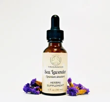 SEA LAVENDER Herbal Supplement / Liquid Extract Tincture / Limonium sinuatum