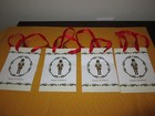 4 Spode Nutcracker Mini Gift Bags