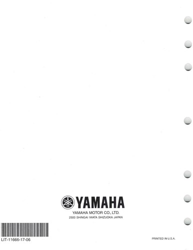Conjunto de fábrica original de concesionario Yamaha 2004 Warrior 350 YFM350X/YFM35X - Imagen 2 de 2
