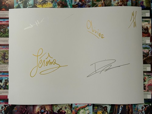 Altered TCG Kickstarter – 5 Uncut Sheet + 4 Limited Stamp Signed Arts - Picture 6 of 18