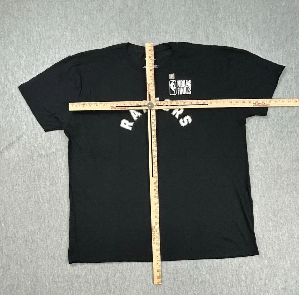 Toronto Raptors Shirt Mens 3XL Black Fanatics 2019 Playoffs NBA Leonard NEW - Image 4 of 4