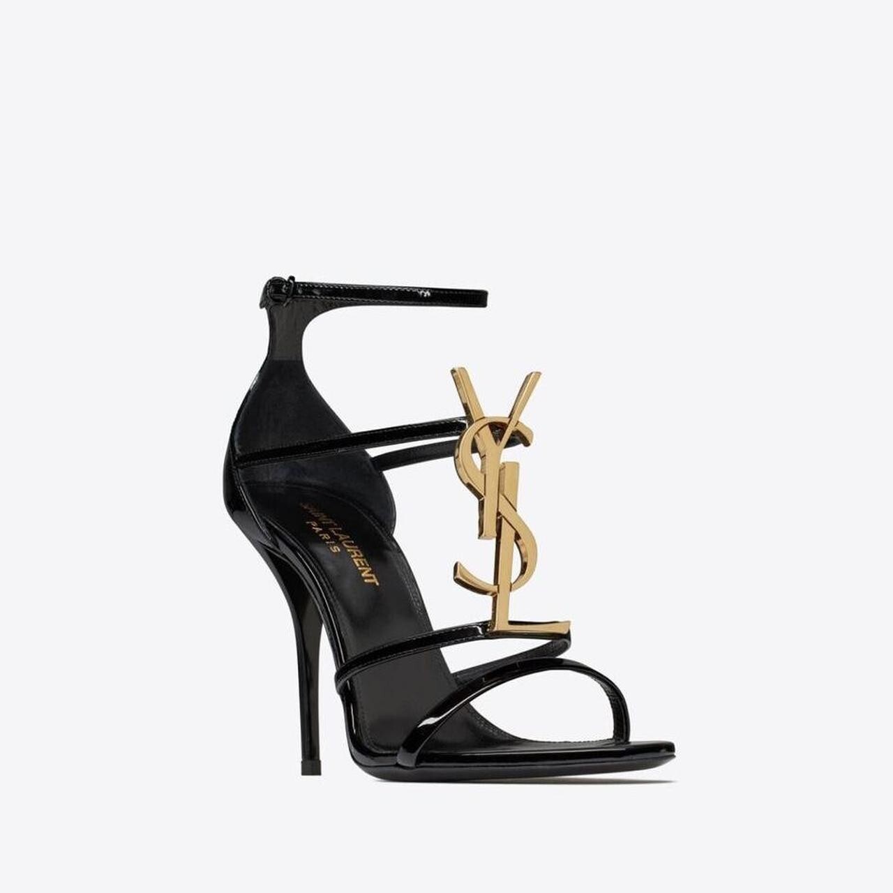 YSL Yves Saint Laurent Cassandra 100 Leather High Heels Size 7