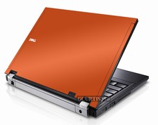 ORANGE Vinyl Lid Skin Cover Decal fits Dell Latitude E4200 Laptop