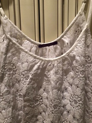 Robe Blanche Dentelle Tournesol Amita Nathani - Taille S - Neuve Avec étiquettes