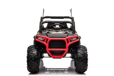 24V Kids Electric Ride on UTV Off Road Ride On Buggy - EVA Tyres MP4 TV - Black