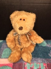 VGUC-VINTAGE-15  2000 Toys R Us Animal Alley Teddy Bear Tan Beige Brown Plush