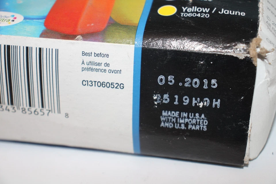 Genuine Epson Color Ink Combo Pack 60 for C68 88 3800 4200 4800 7800 NEW - Image 3 of 4