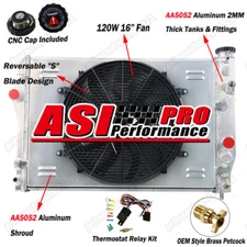 Fits 1993-2002 Chevy Camaro Firebird Z28 5.7L V8 With 3 Row Radiator+Shroud Fan