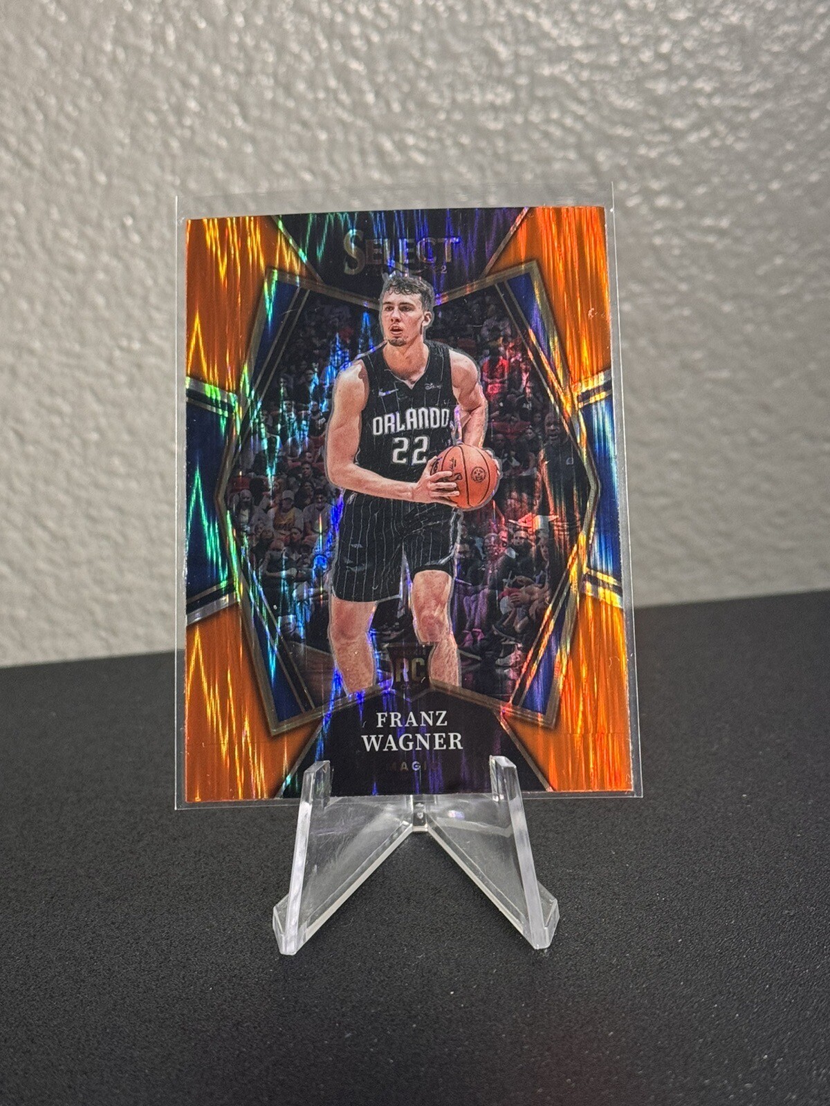 2021-22 Panini Select Franz Wagner #120 RC Rookie Orange Flash Premier Level 🔥