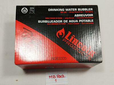 Lincoln Drinking Water Fountain Bubbler LIN 063305. NEW in Box