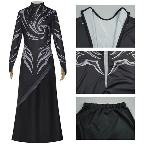 Costume Anime Ne Zha 2 Sheng Gongbao set completo bambino adulto giacca culottes con maschera - Foto 3 di 10