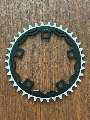 Corona Catena Snap BMX Products Series II 5 Bulloni 110mm - 38 Denti (38T) Nero