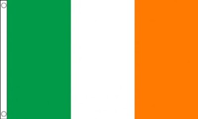 EIRE FLAGGE 5' x 3' Irische Republik Irland SCHWERLAST NYLON letzte paar reduziert