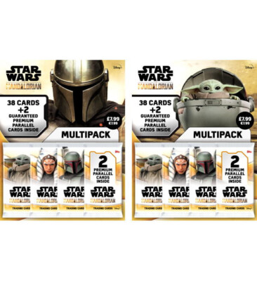 Topps Star Wars The Mandalorian Karten Sammlung 38+2 Set Versiegelt