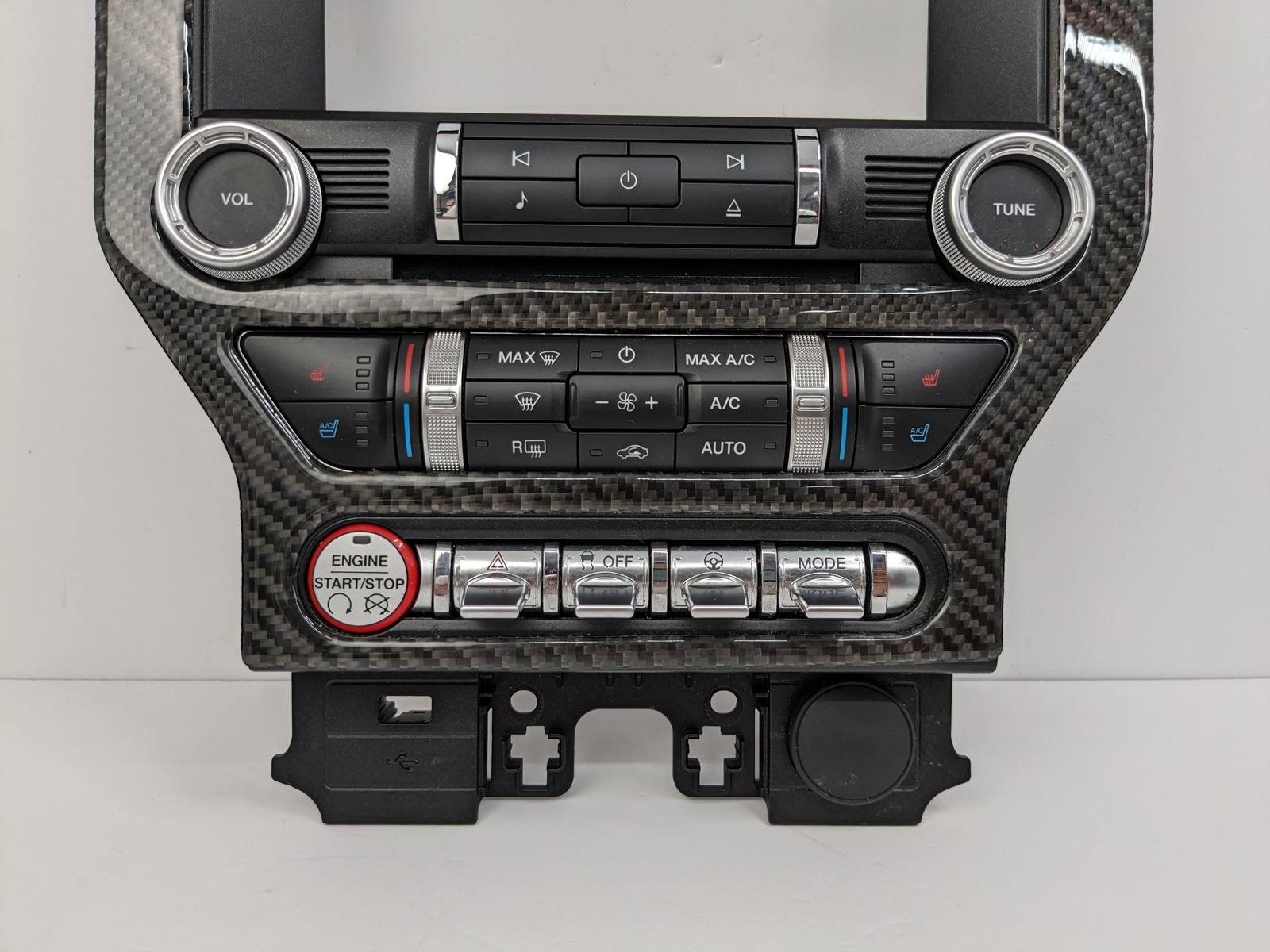 1516 MUSTANG Audio Heat AC Control Panel Heated Cooled Seats 8