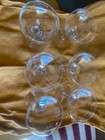 Vintage Etched Martini/Dessert/Sherbet Glasses Lot of 6  — photo 1