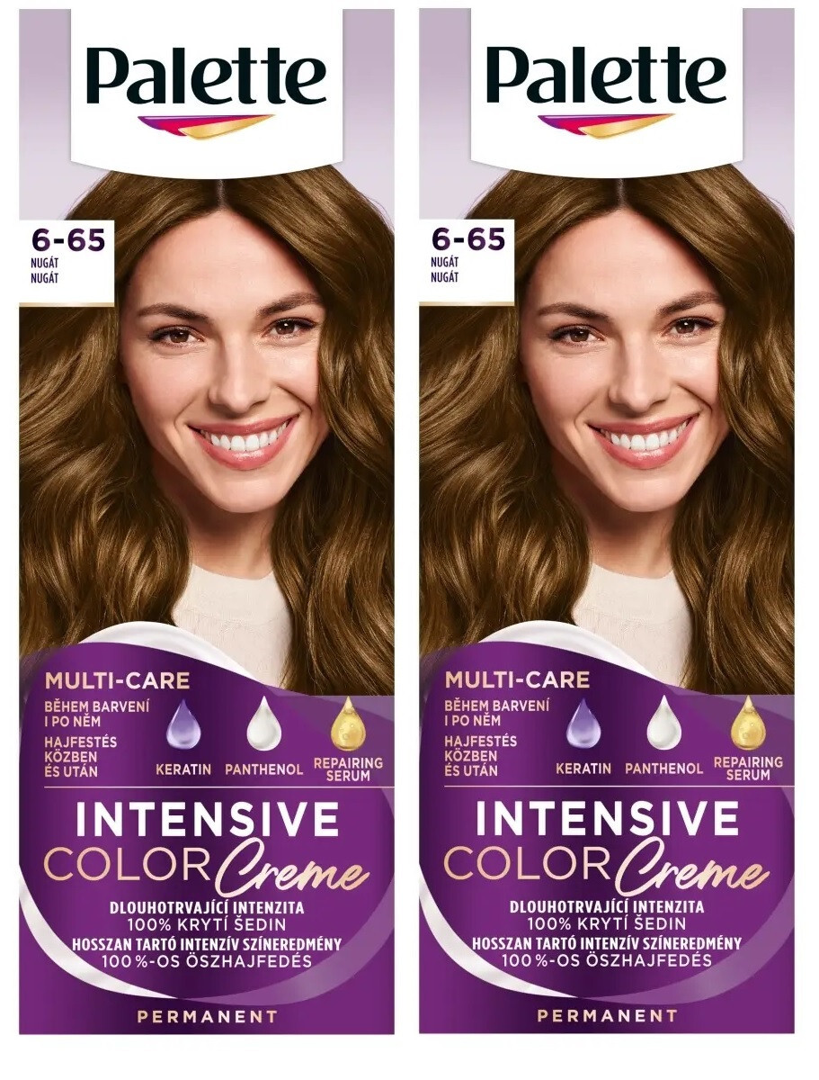 2x Schwarzkopf Palette Intensive Color Creme 6-65 (W5) Nougat | eBay