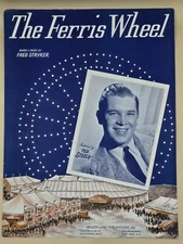 "The Ferris Wheel" 1942 Sheet Music Fred Stryker Ted Steele-Vintage