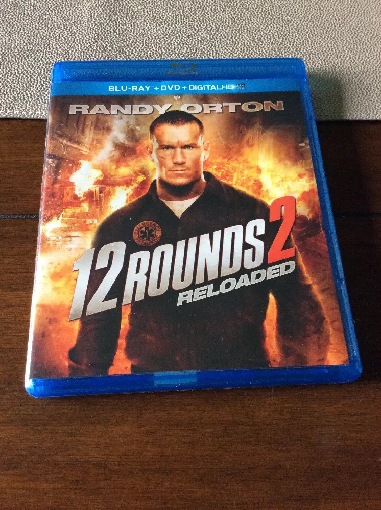 NEW 12 Rounds PART 2 Reloaded (Blu-ray Disc MOVIE 12ROUNDS TWO WWE Randy  Orton 24543274698