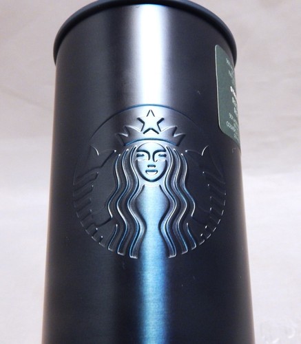 2022 Starbucks Recycled Dark Green Stainless Steel 16 oz Insulated Container - Picture 4 of 5