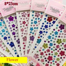 Rhinestone Crystal Stickers Mobile Phone/PC Decor DIY Craft Scrapbooking Sticker