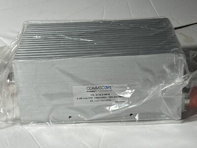 Commscope Andrew Passive Device AT-6-N-MFI6 6 dB Low PIM Attenuator 555 2700 MHz