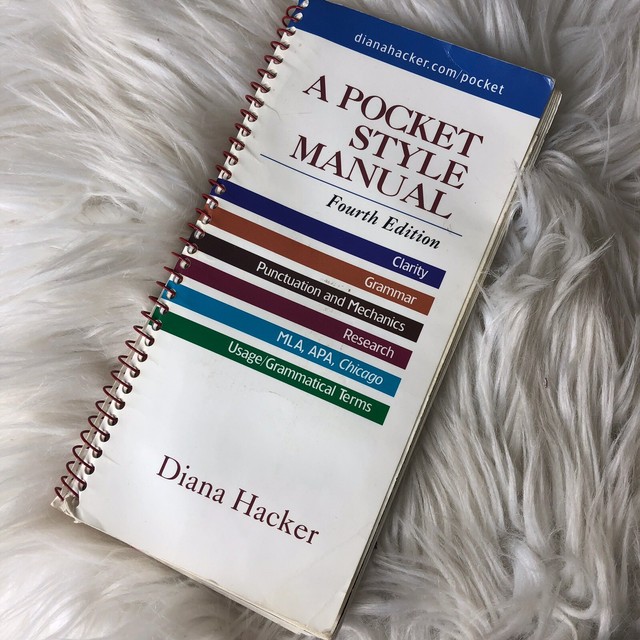 A PocketStyle Manual by Diana T. Hacker Fourth Edition eBay