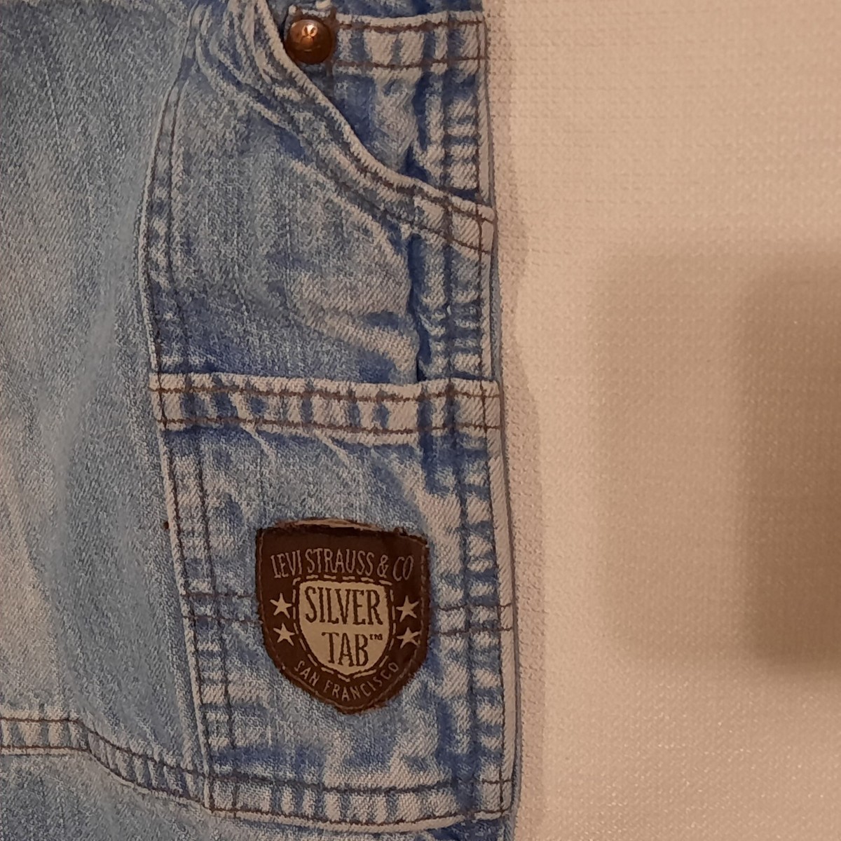 パンツ LEVI'S SILVERTAB BAGGY CARPENTER 34 Shop Levi's Silvertab Baggy Carpenter Jeans (i am inevitable