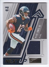 2022 Panini Playbook Football #NU-35 VELUS JONES JR. Next Up Jersey Patch RELIC