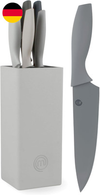 Masterchef Messerblock Mit Messer, Kuchenmesser Set Mit Santokumesser, Brotmesse