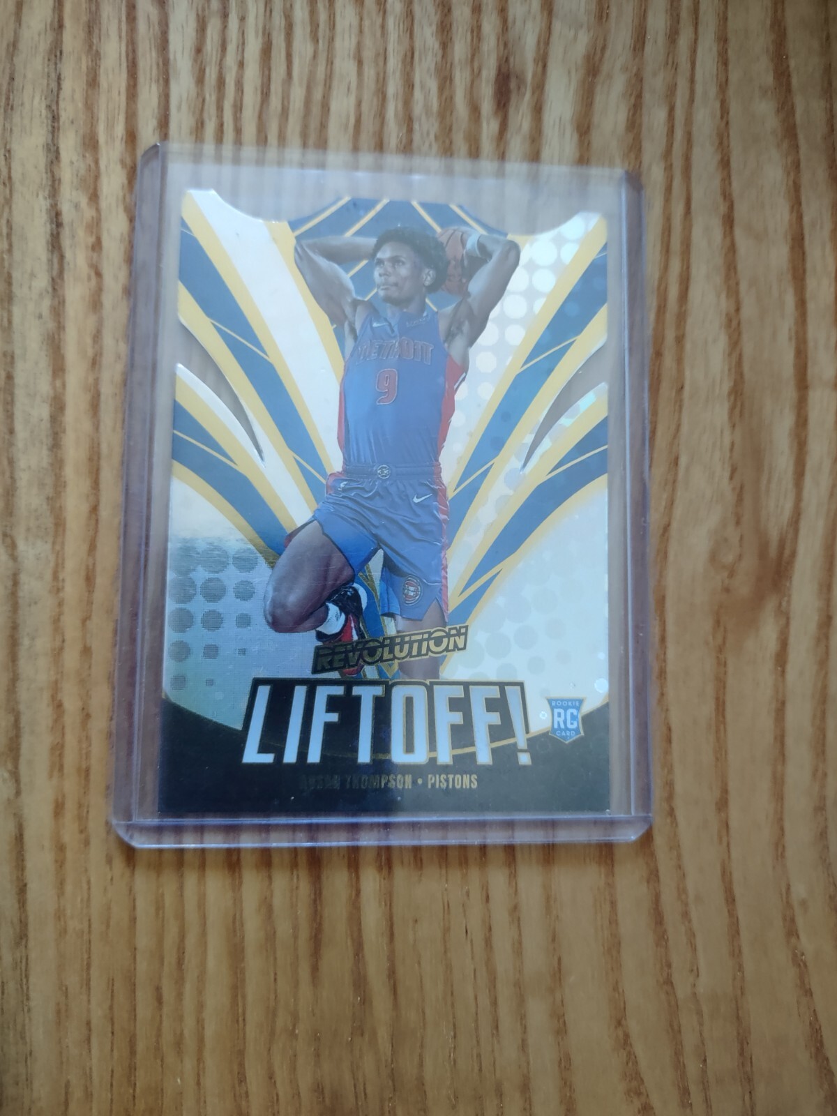 2023-24 Panini Revolution Ausar Thompson LIFTOFF! DIE CUT DETROIT PISTONS