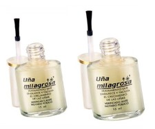 UÑA MILAGROSA TRATAMIENTO ENDURECEDOR Y DE CRECIMIENTO PARA LAS UÑAS set 2 pzas
