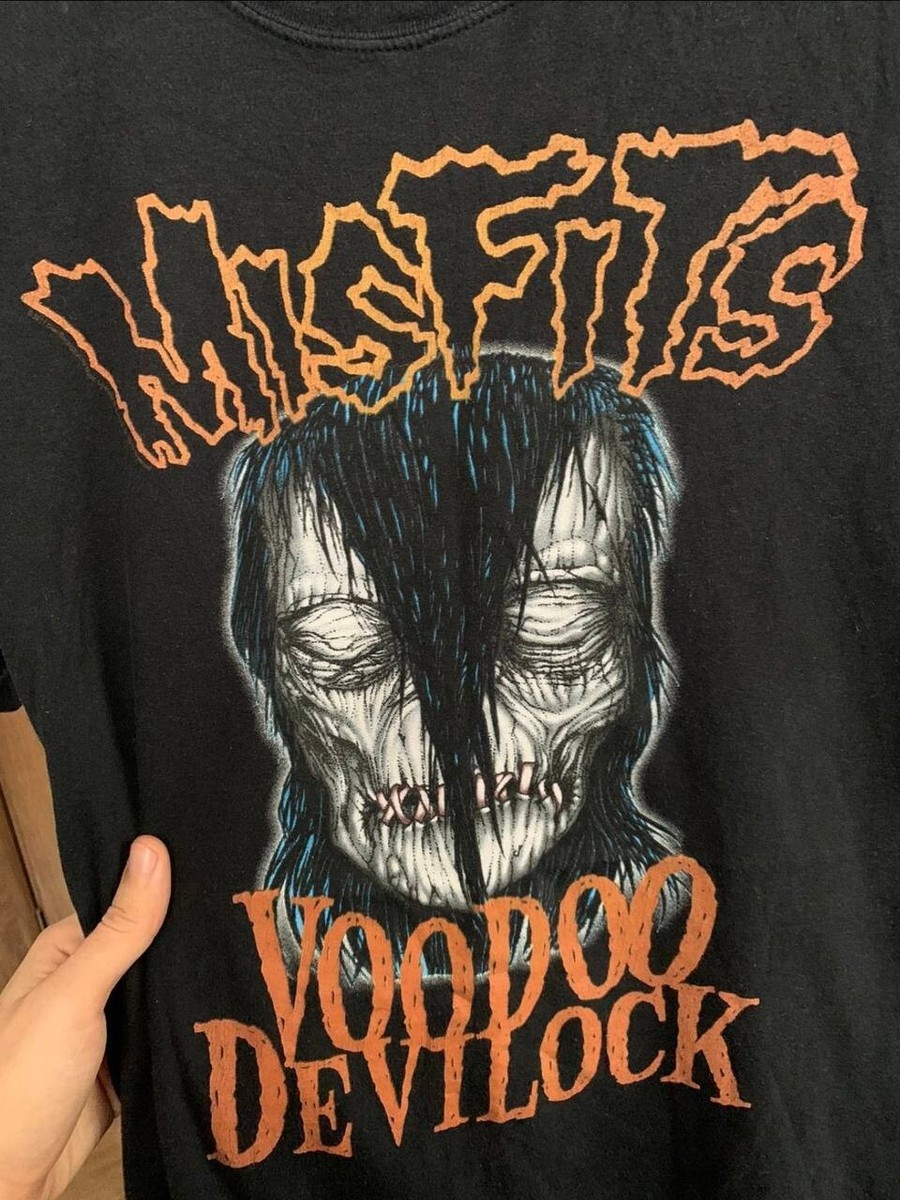 Misfits Voodoo Devillock Vintage Rock Band T-Shirt Tee Size M | eBay