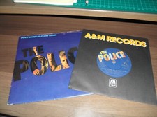 THE POLICE-2 X 7'' VINYL LONELY/DONT STAND POSTER SLEEVE