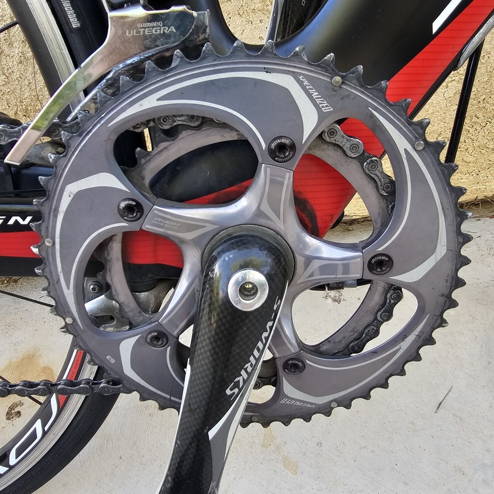 56cm Specialized Transition Pro Carbon Fiber Bike Rovai Fusee E6 Rims ...