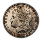 1880-S $1 Morgan Silver Dollar - Proof-Like Obverse - BU - SKU-D5417