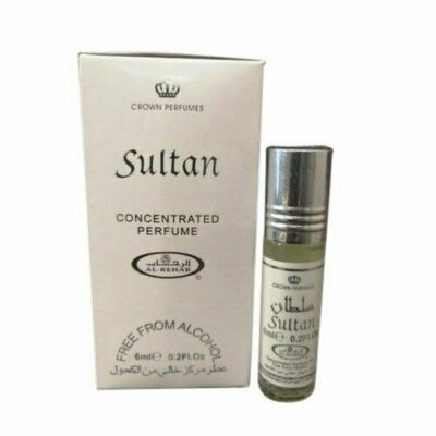 Al Rehab SULTAN Attar No Alcohol perfume Oil Long Lasting Fragrance 6ml + FS
