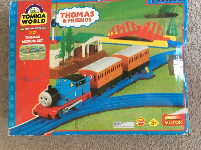 thomas the train tomy set