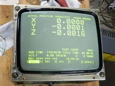 FANUC A61L-0001-0093 MONOCHROME CRT 9 INCH W/ 90 DAY WARRANTY