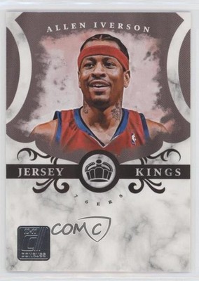2010-11 Donruss Jersey Kings 319/999 Allen Iverson #1 HOF 0vv7