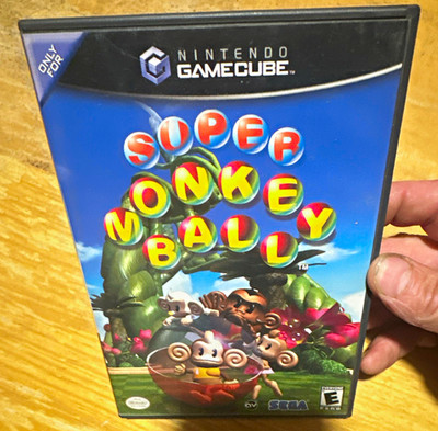 SEGA Super Monkey Ball Nintendo GameCube NTSC-U/C E-Everyone w/ Manual