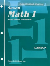 Saxon Math 1 (Part 2) Student Workbook - Cond...