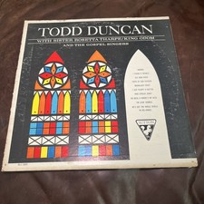 Todd Duncan And The Gospel Singers Self Titled   Record Album