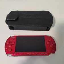 Sony PSP 3003 Radiant Red Video Games Console untested spares