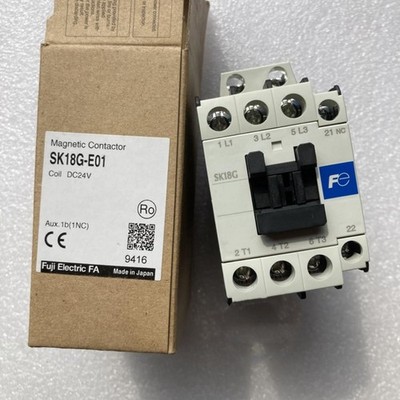 1PCS New Fuji Electric contactors SK18G-E01 DC24V In Box#QW