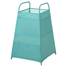 IKEA TIGERFINK Hanging Storage with Compartments Turquoise Closet Organizer