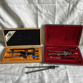 2 Engineering Drafting Sets Alvin Precision Dietzgen Master Pro