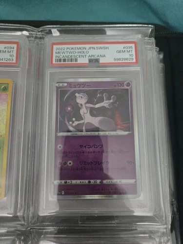 #Mewtwo #035/068 Rare Pokemon PSA 10