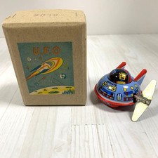 Vintage Japanese Tin Toy Space U.F.O Toy