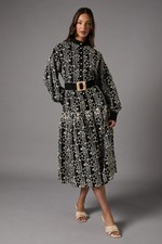 Coast Black Shirt Dress Womens Occasion Dresses